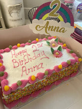 Load image into Gallery viewer, Rainbow & Clouds 3d Topper