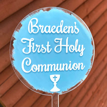 Load image into Gallery viewer, Communion/Confirmation Acrylic Cake Topper