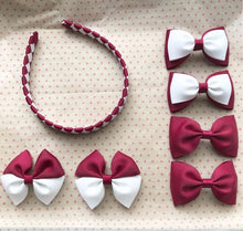Load image into Gallery viewer, Medium and Large Hairband Bow Bundle