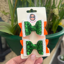 Load image into Gallery viewer, St Patrick&#39;s Irish Bows
