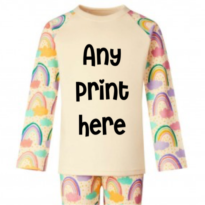 Rainbow Boho Pjs