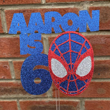 Load image into Gallery viewer, Spider-Man Cake Topper
