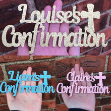 Load image into Gallery viewer, Confirmation Cake Topper
