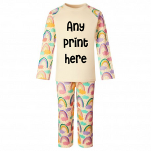Rainbow Boho Pjs