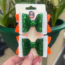 Load image into Gallery viewer, St Patrick&#39;s Irish Bows
