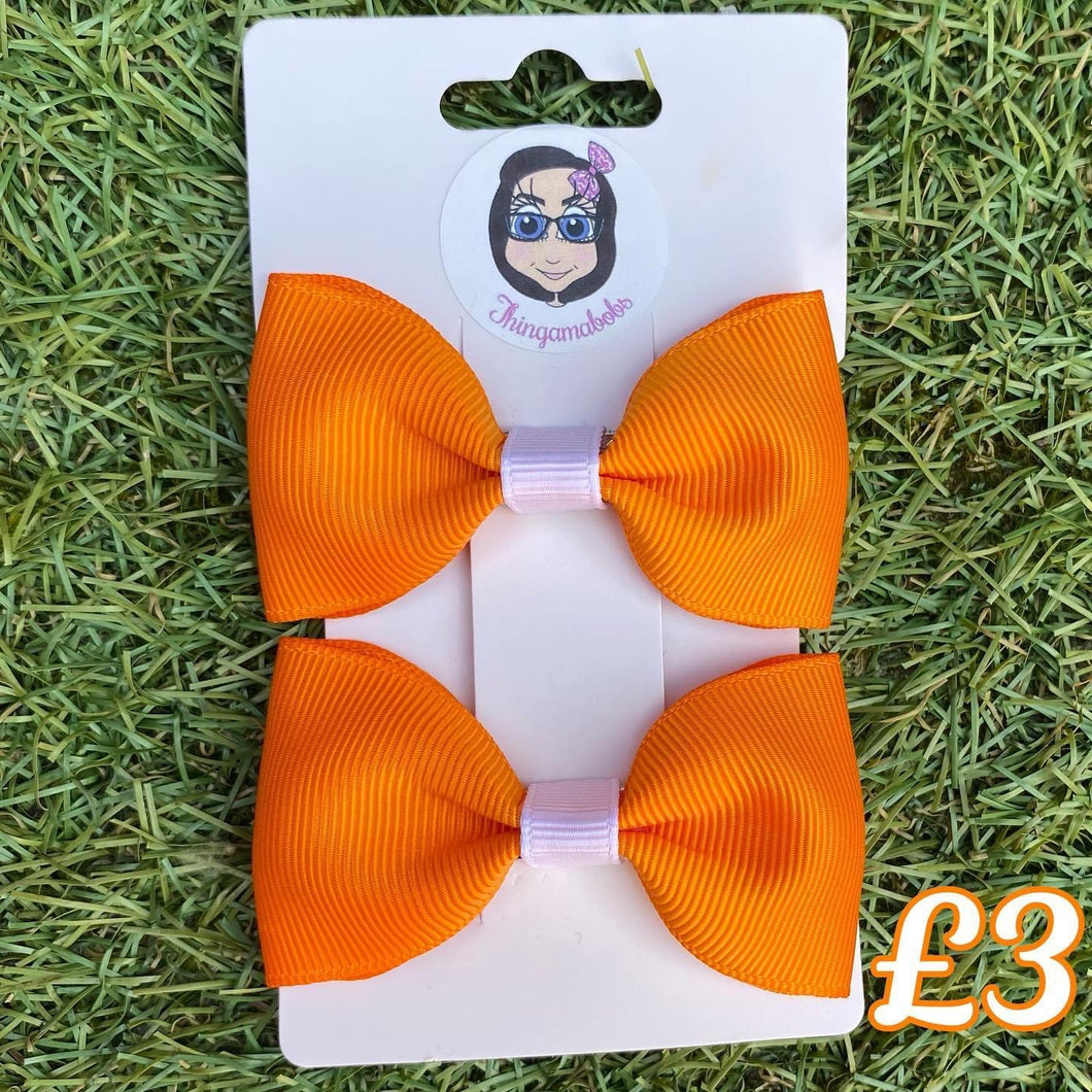 Medium Armagh Tux Bows Orange