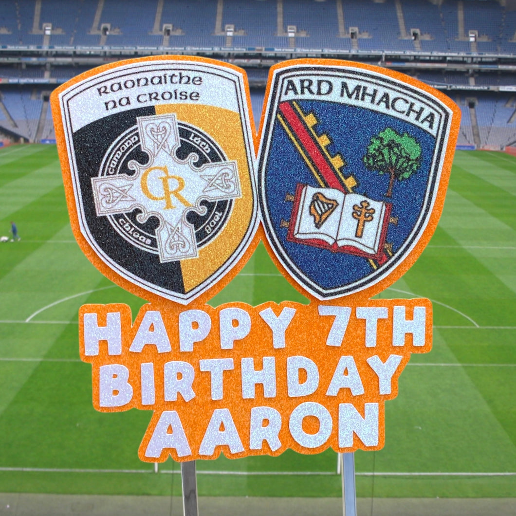 Double GAA Cake Topper