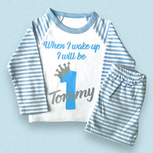 Load image into Gallery viewer, Blue Stripe PJs
