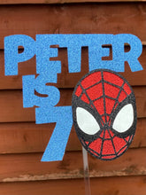 Load image into Gallery viewer, Spider-Man Cake Topper

