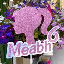 Load image into Gallery viewer, Barbie Cake Topper
