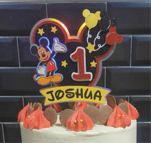 Load image into Gallery viewer, Mickey Balloons Cake Topper
