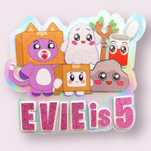 Load image into Gallery viewer, LankyBox Cake Topper
