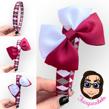 Load image into Gallery viewer, Woven Hairband with choice of bow
