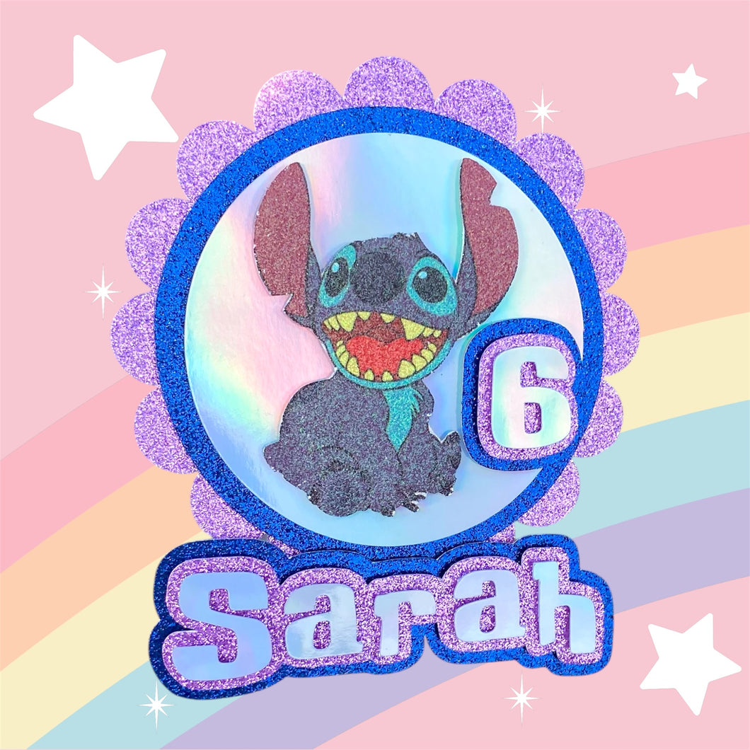 Stitch Cake Topper